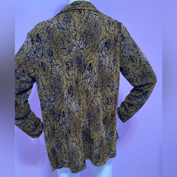 Blazer with single button closure - Picture 2 of 6